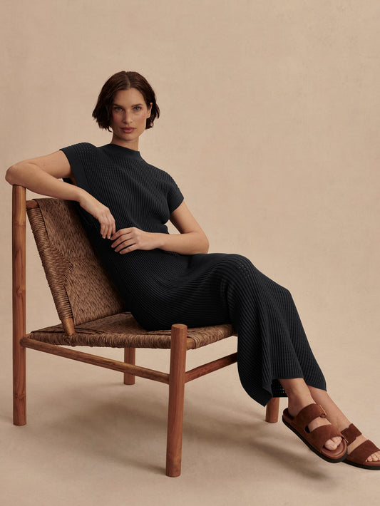 Cheston Relaxed Knit Dress | VARLEY US | Varley Classic