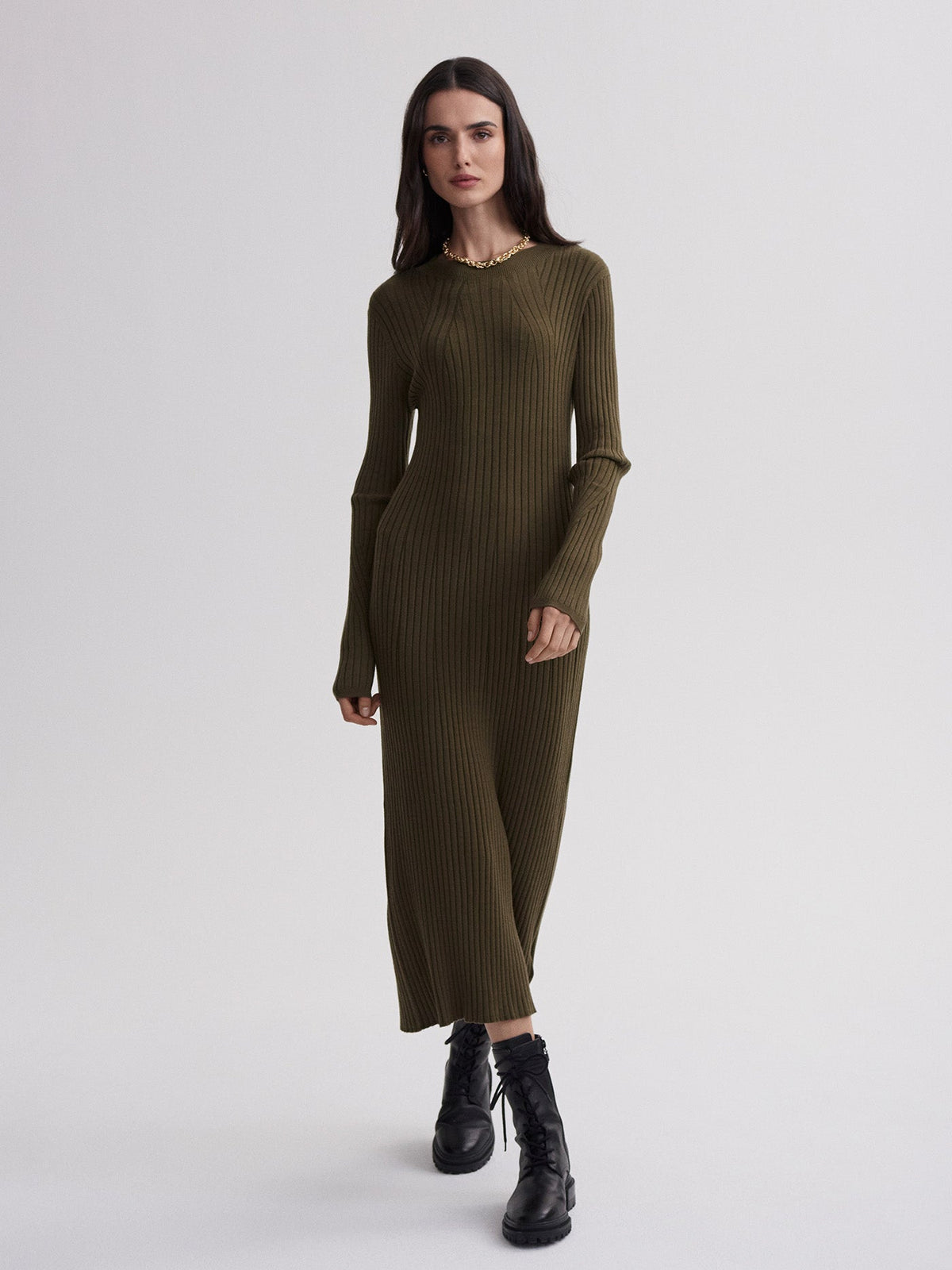 Axel Rib Knit Midi Dress | Varley Best Price