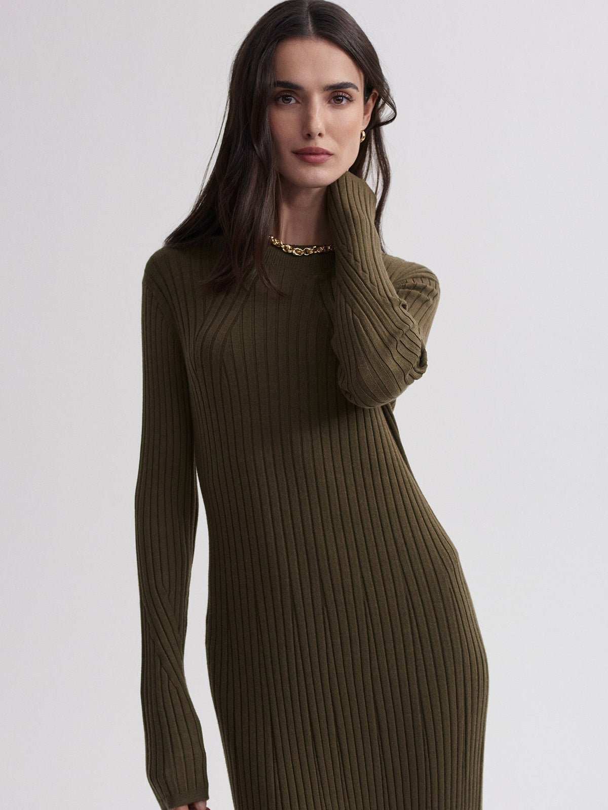 Axel Rib Knit Midi Dress | Varley Best Price