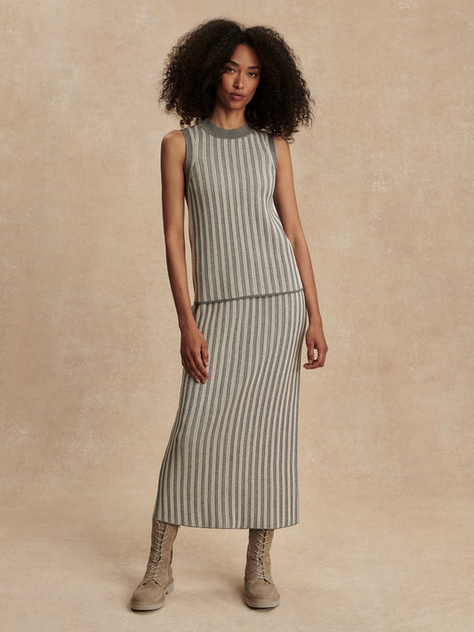 Mairead Rib Knit Skirt | Varley Top Pick