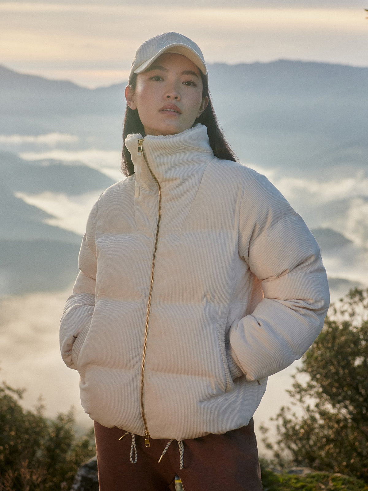 Brackley Cord Puffer Jacket | Varley Popular