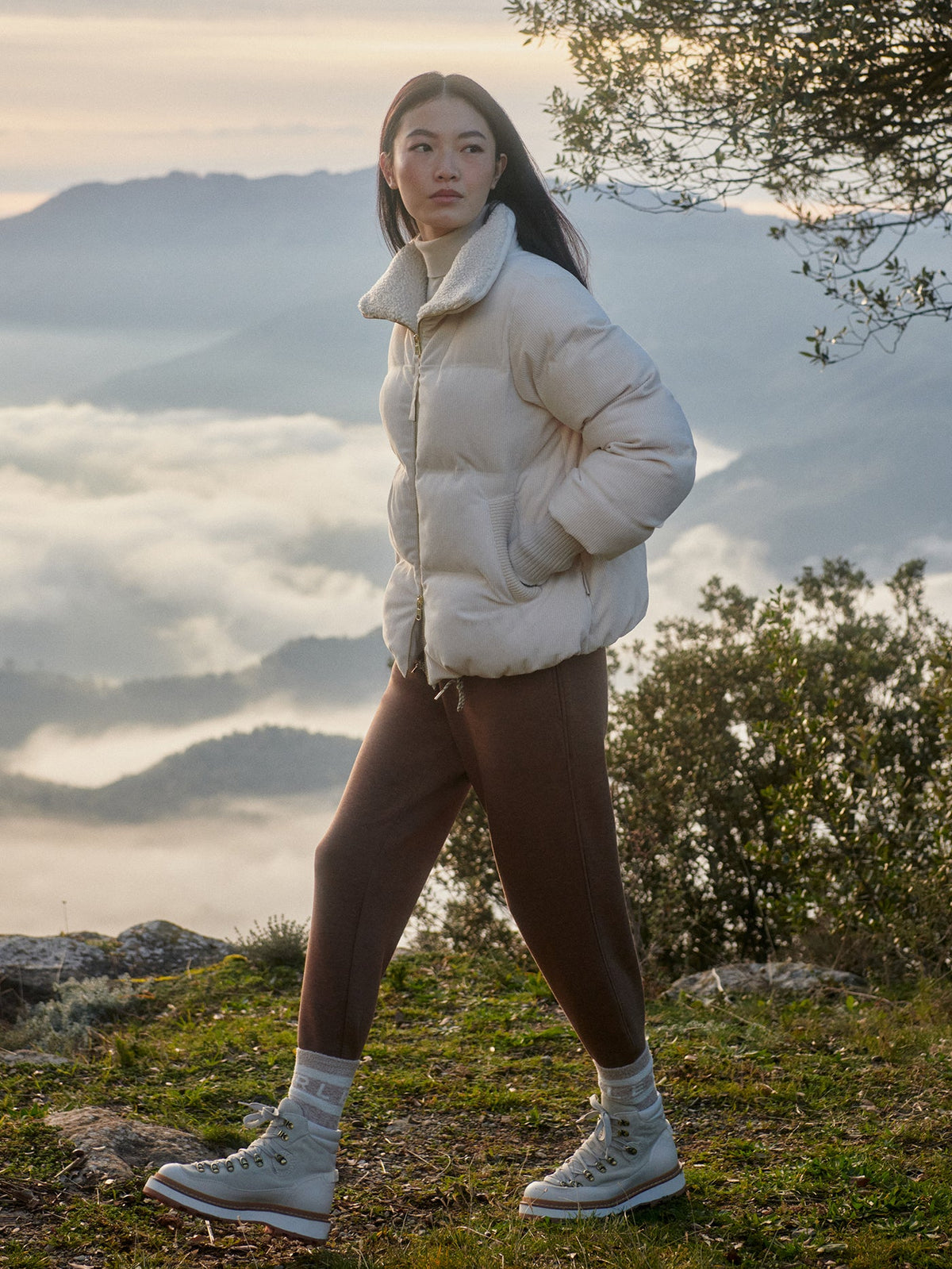 Brackley Cord Puffer Jacket | Varley Popular