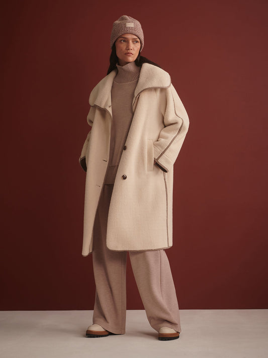Clemence Sherpa Coat | Varley Smart Buy