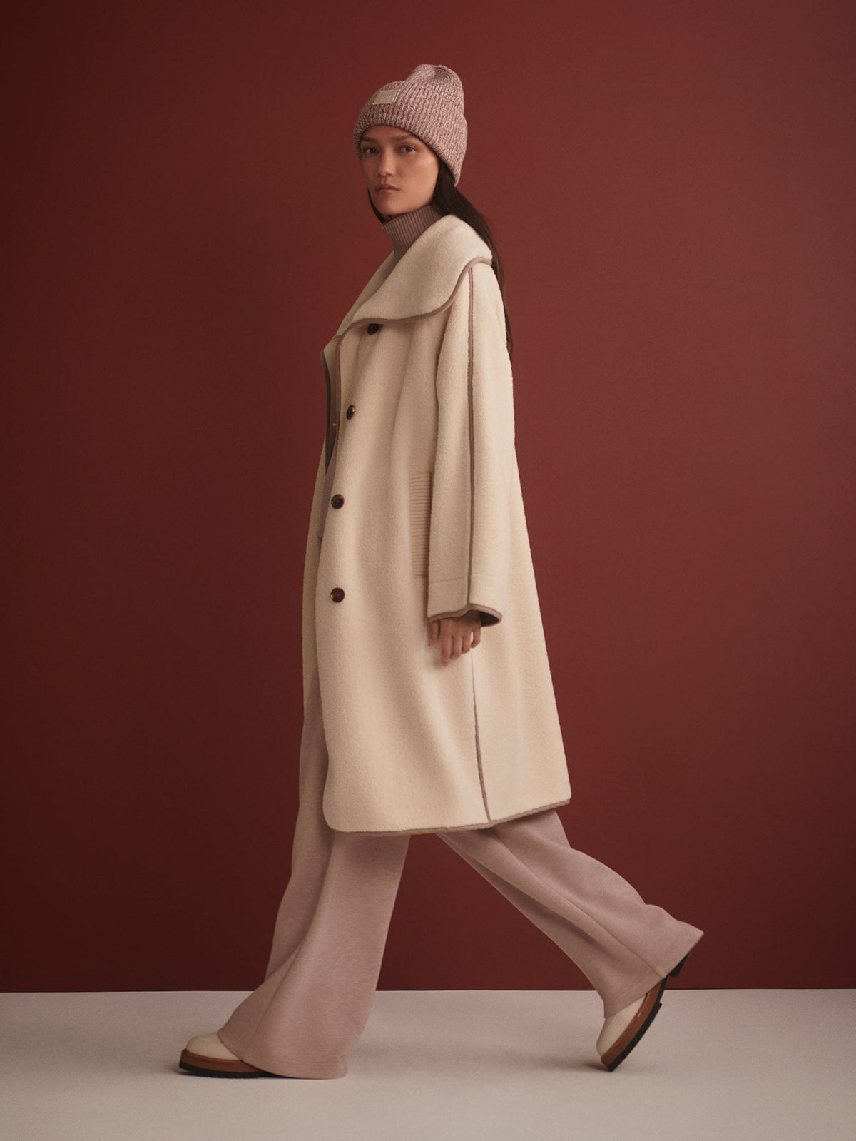 Clemence Sherpa Coat | Varley Smart Buy