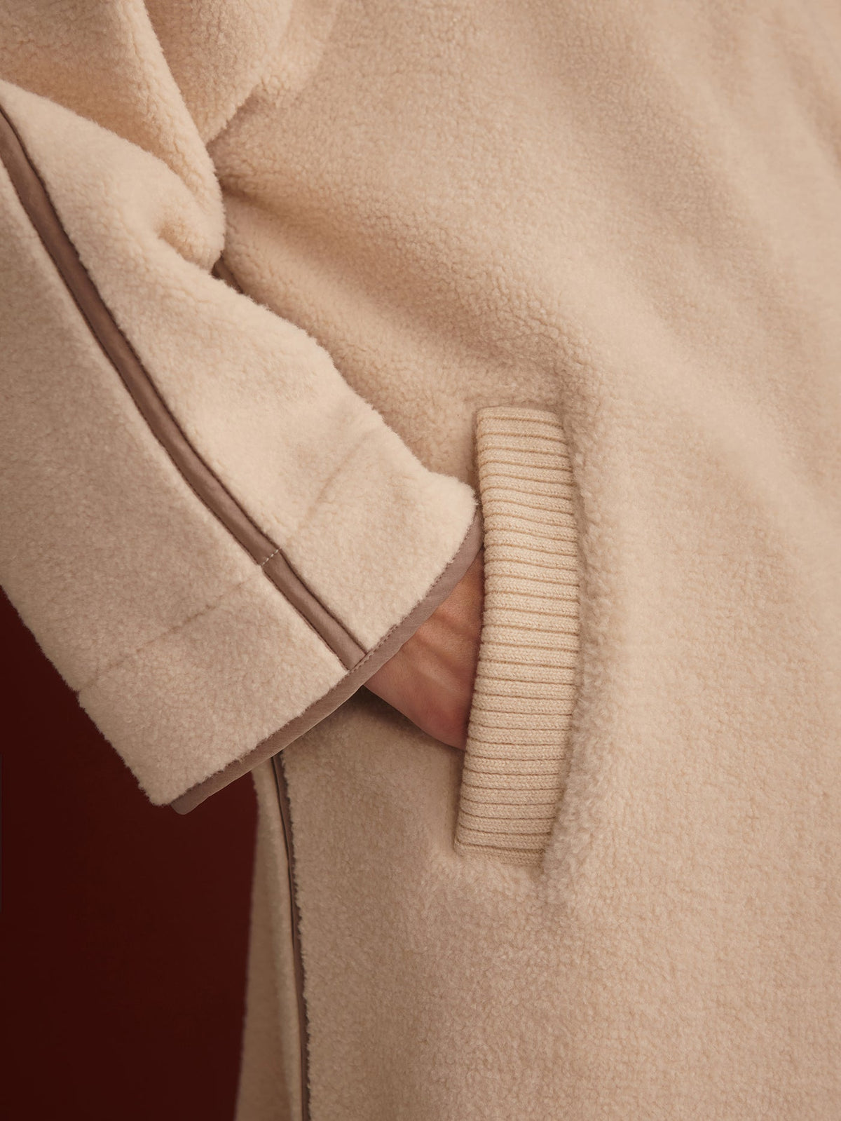 Clemence Sherpa Coat | Varley Smart Buy