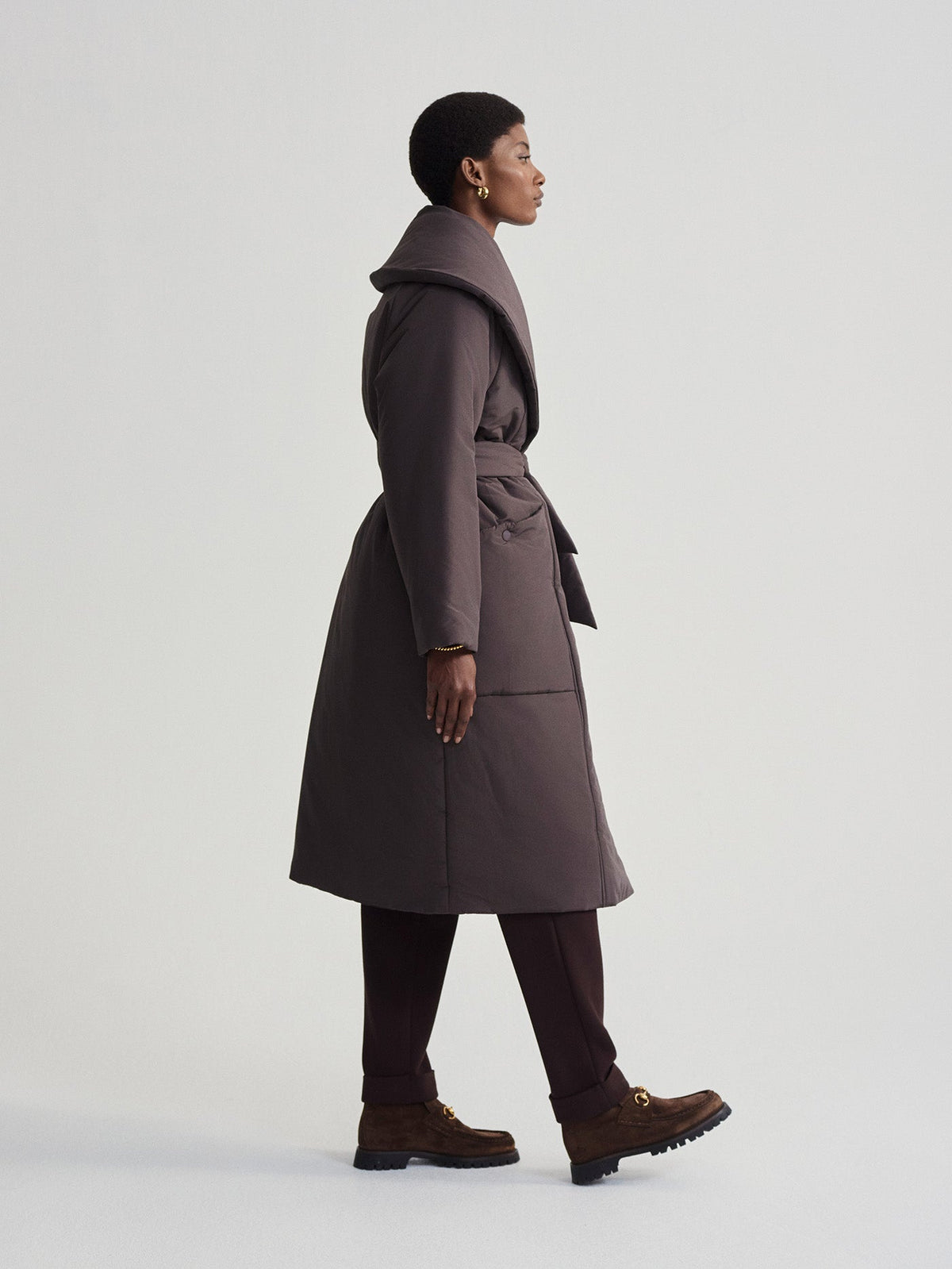 Ana Long Wrap Coat | Varley Best Seller
