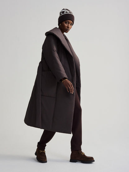 Ana Long Wrap Coat | Varley Best Seller