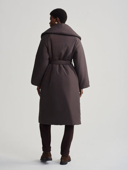 Ana Long Wrap Coat | Varley Best Seller