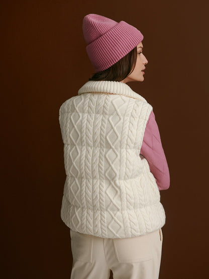 Irina Cable Knit Gilet | Varley Best Price