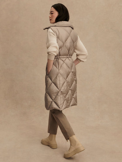 Navine Long Down Gilet | Varley Special Offer