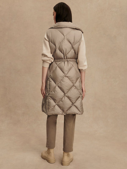 Navine Long Down Gilet | Varley Special Offer