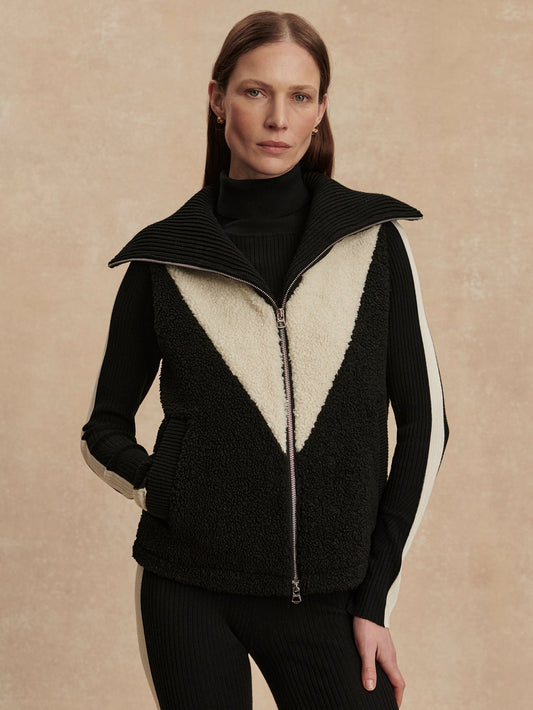Caspian Sherpa Gilet | Varley Great Value