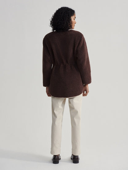 Angelina Sherpa Coat | Varley Trending
