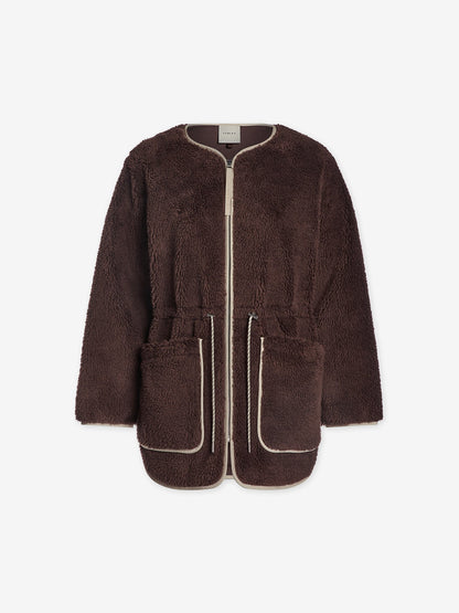 Angelina Sherpa Coat | Varley Trending
