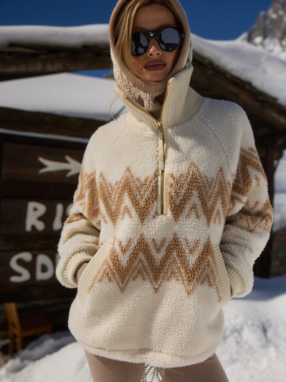 Hendrik Half Zip Sherpa | Varley Deals