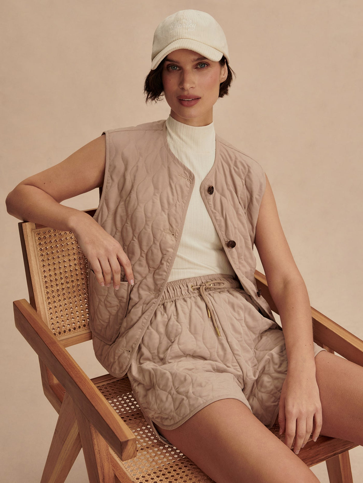 Karla Quilted Gilet | Varley Deals