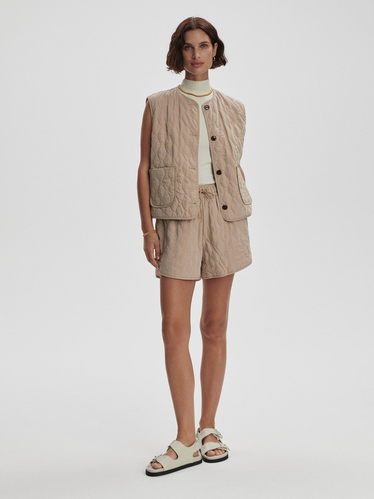 Karla Quilted Gilet | Varley Deals