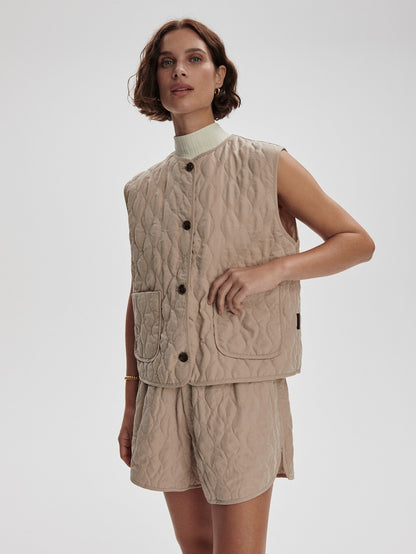 Karla Quilted Gilet | Varley Deals