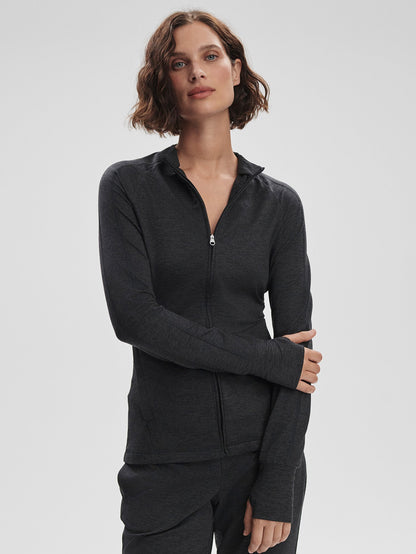 Marja Zip-Through Active Sweatshirt | Varley Recommended