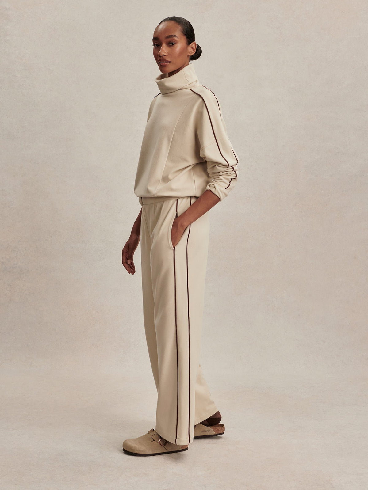 Brushed Rib Wide Leg Pant 30 | Varley Best Seller