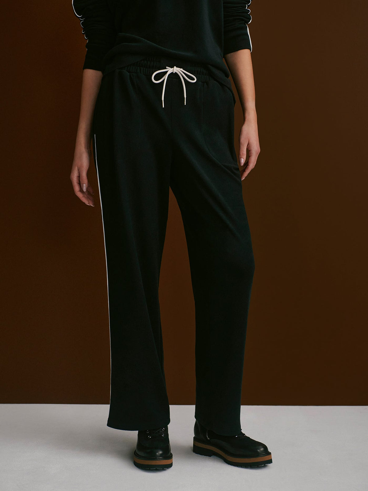Brushed Rib Straight Leg Pant 30 | Varley Premium