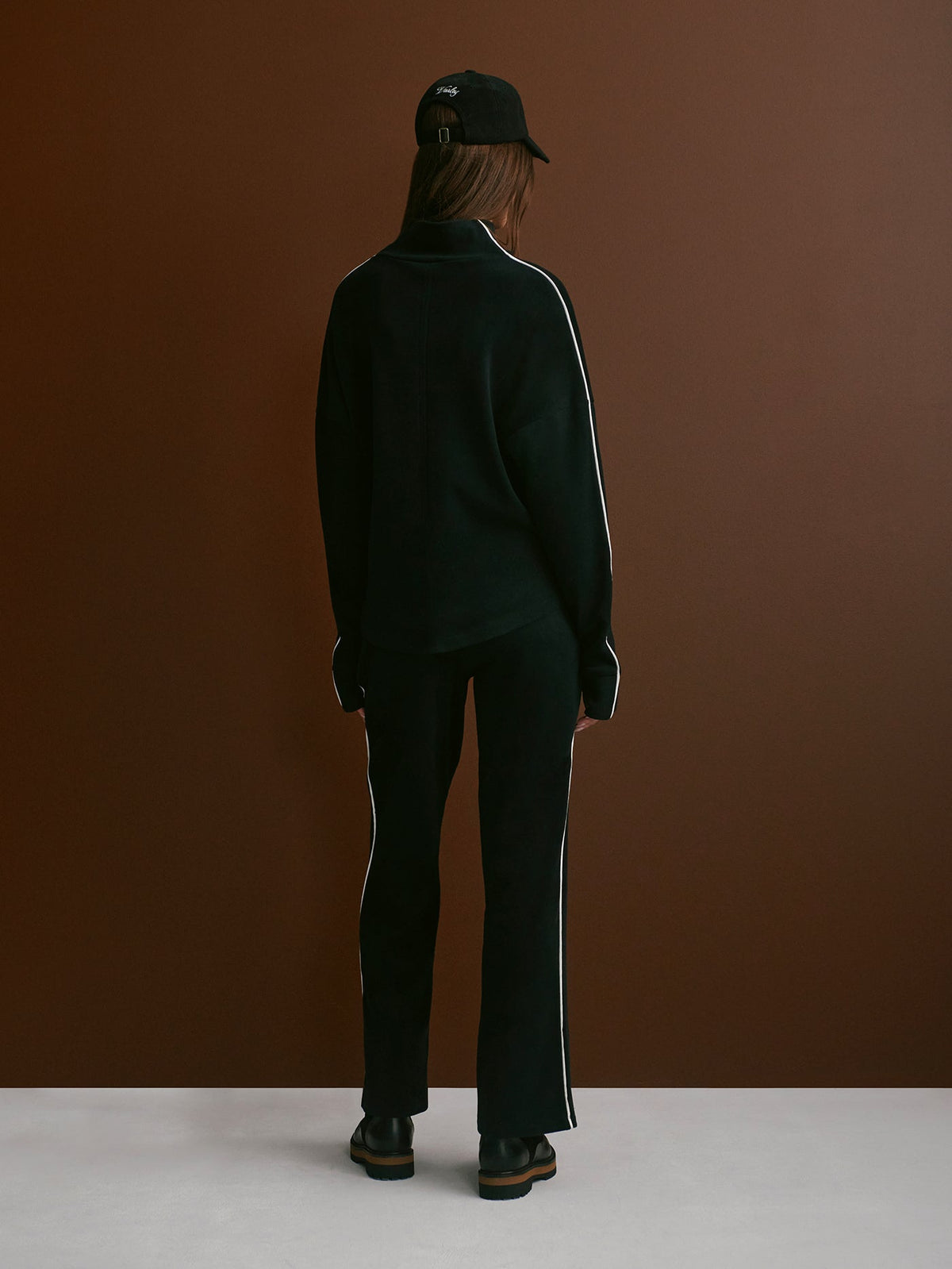 Brushed Rib Straight Leg Pant 30 | Varley Premium