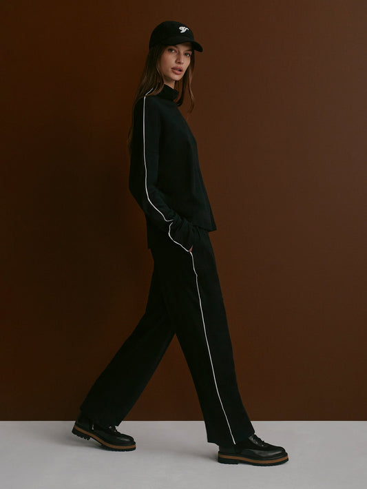 Brushed Rib Straight Leg Pant 28 | Varley Quality