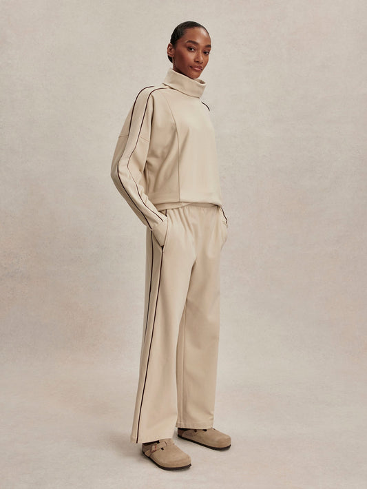 Brushed Rib Wide Leg Pant 28 | Varley Essential