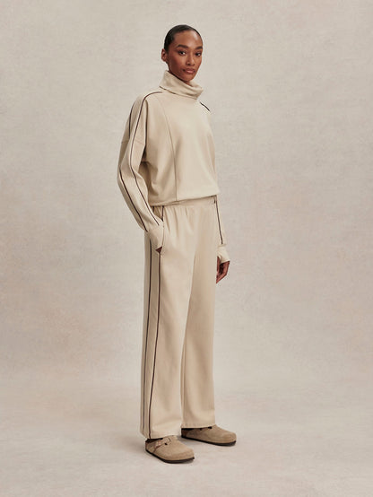 Brushed Rib Wide Leg Pant 28 | Varley Essential