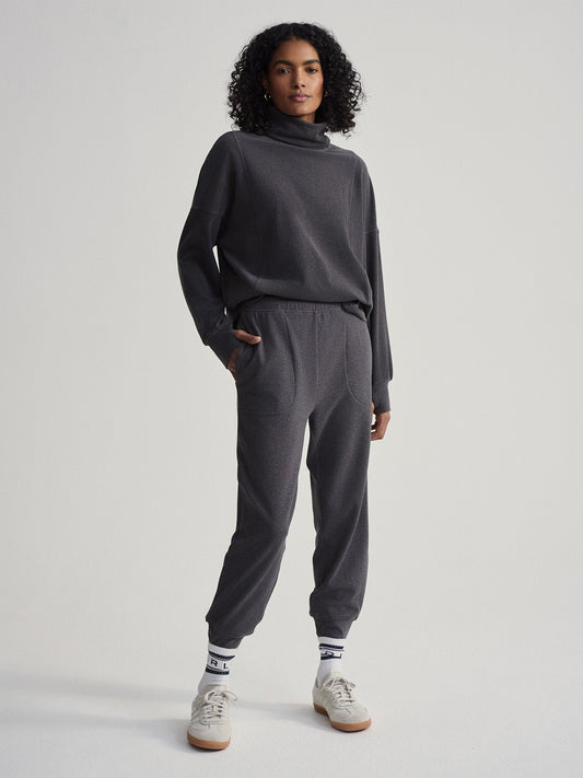 Brushed Rib Slim Cuff Pant 25 | Varley Signature