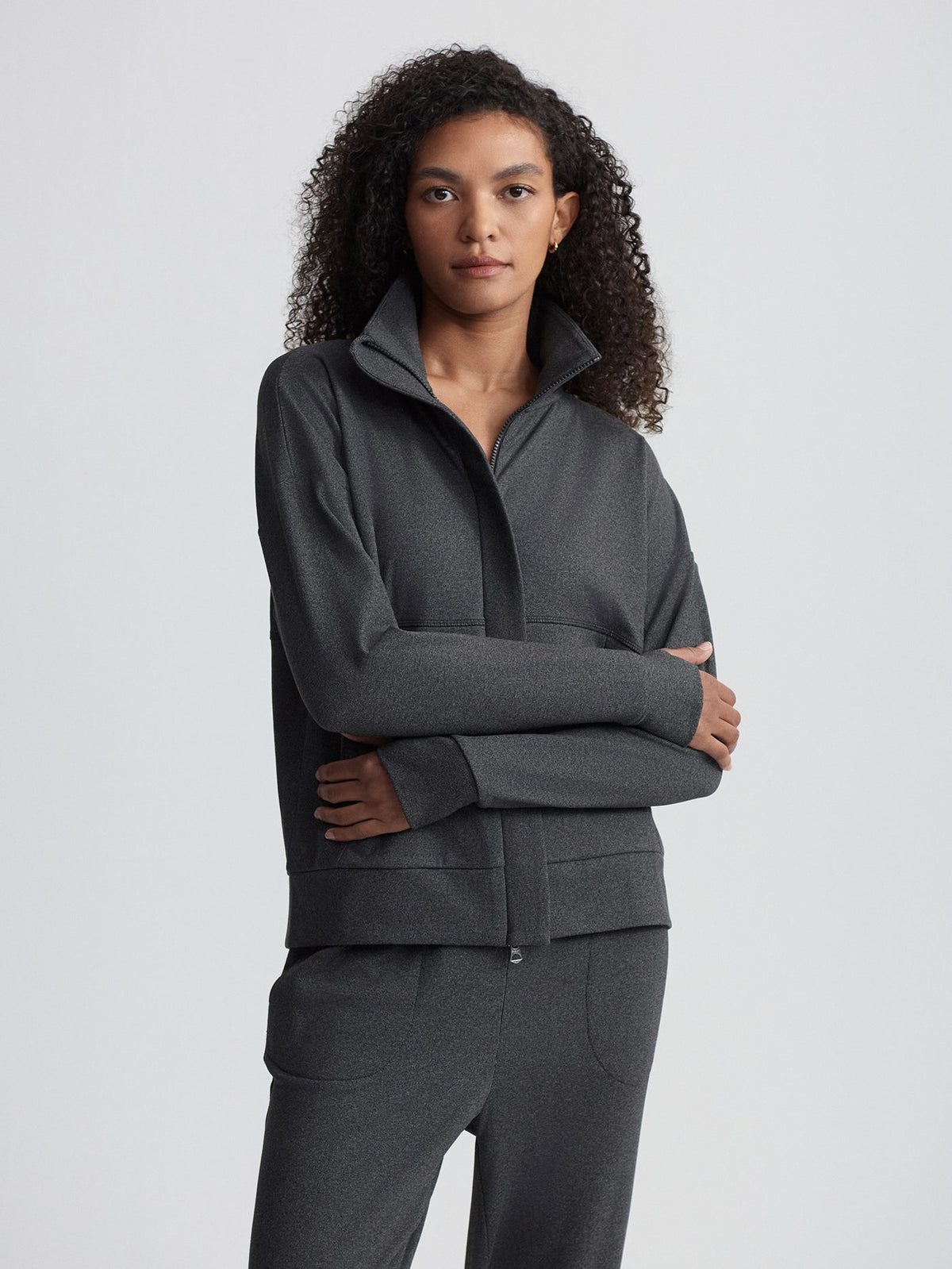 Rozanna Zip-Through Active Sweatshirt | Varley Special Offer