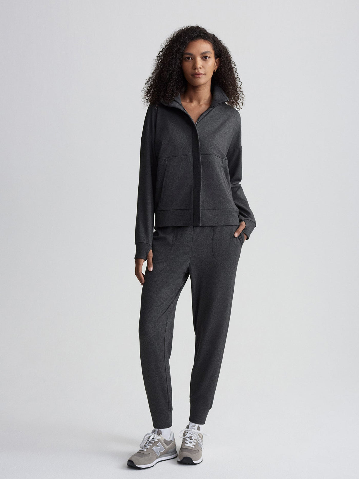 Rozanna Zip-Through Active Sweatshirt | Varley Special Offer