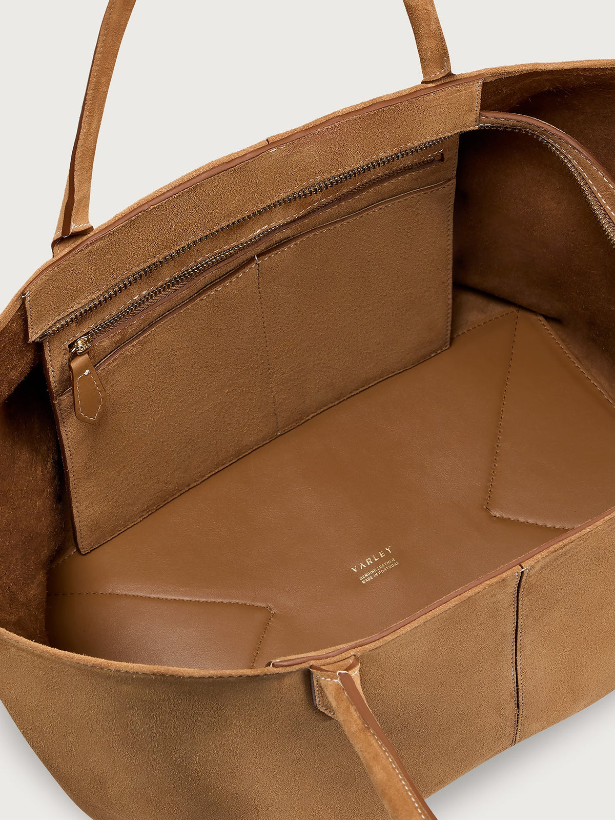 Louey Tote Bag Medium Suede - Premium Everyday Tote | Varley Special Offer