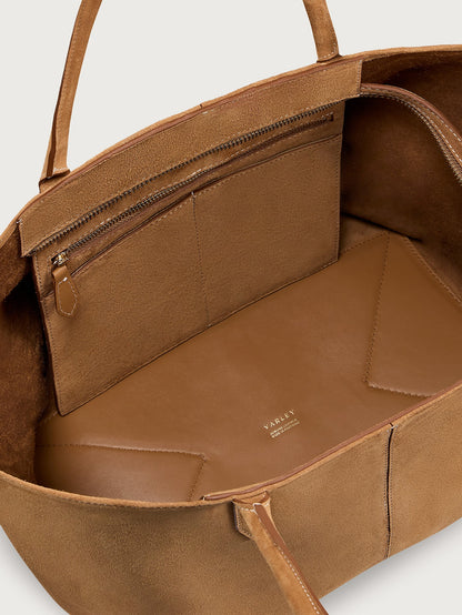 Louey Tote Bag Medium Suede - Premium Everyday Tote | Varley Special Offer