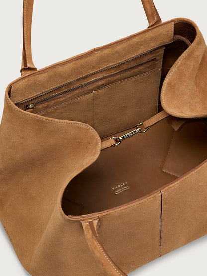 Louey Tote Bag Medium Suede - Premium Everyday Tote | Varley Special Offer