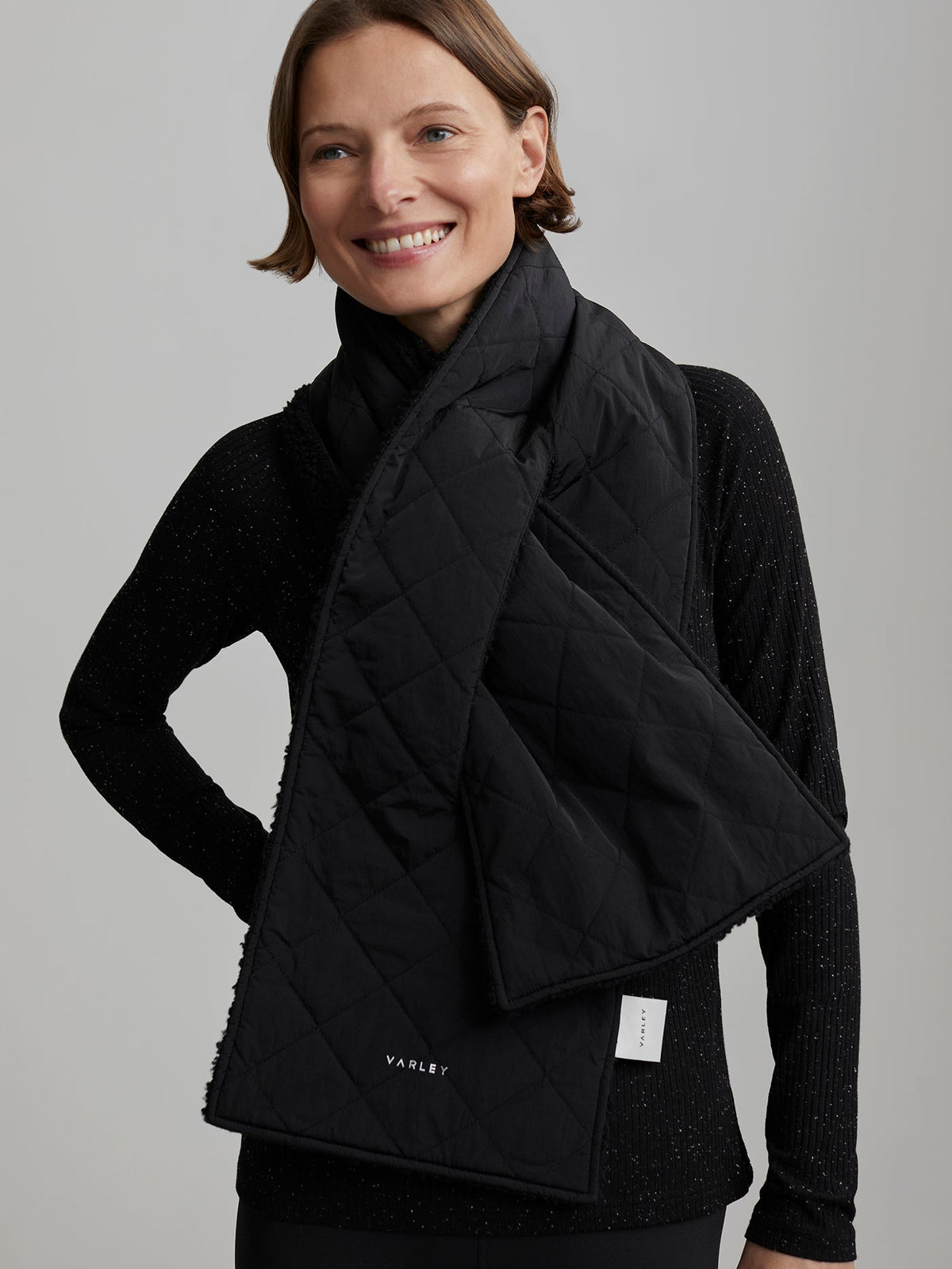 Coronet Quilt Sherpa Scarf | VARLEY US | Varley Special Offer