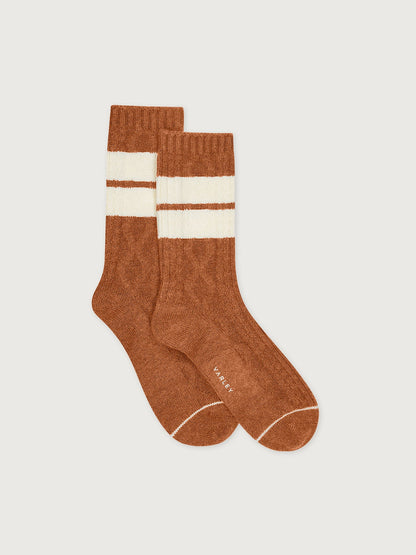 Eagleson Plush Cable Sock | Varley Featured