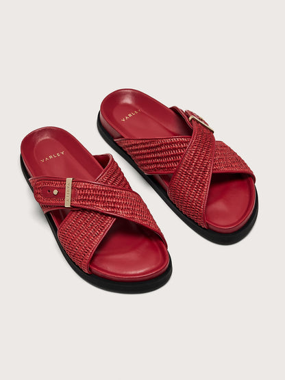 Esla Slide Sandals Textile | Varley Trending