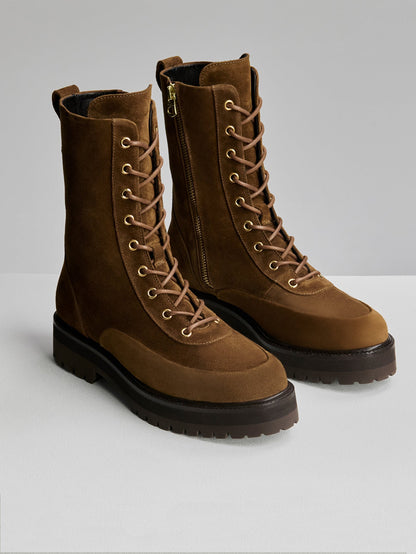 Calsen Lug Sole Boot Suede | Varley Smart Buy