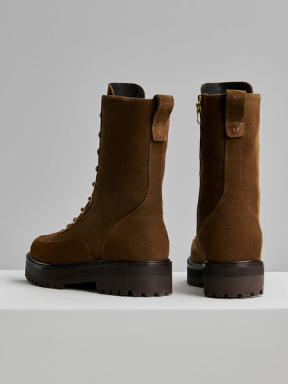Calsen Lug Sole Boot Suede | Varley Smart Buy