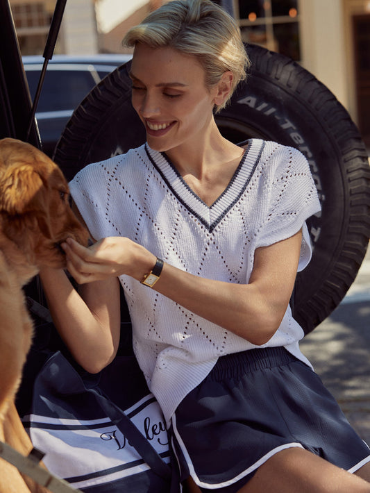 Beaton Diamond Knit | Varley Discount