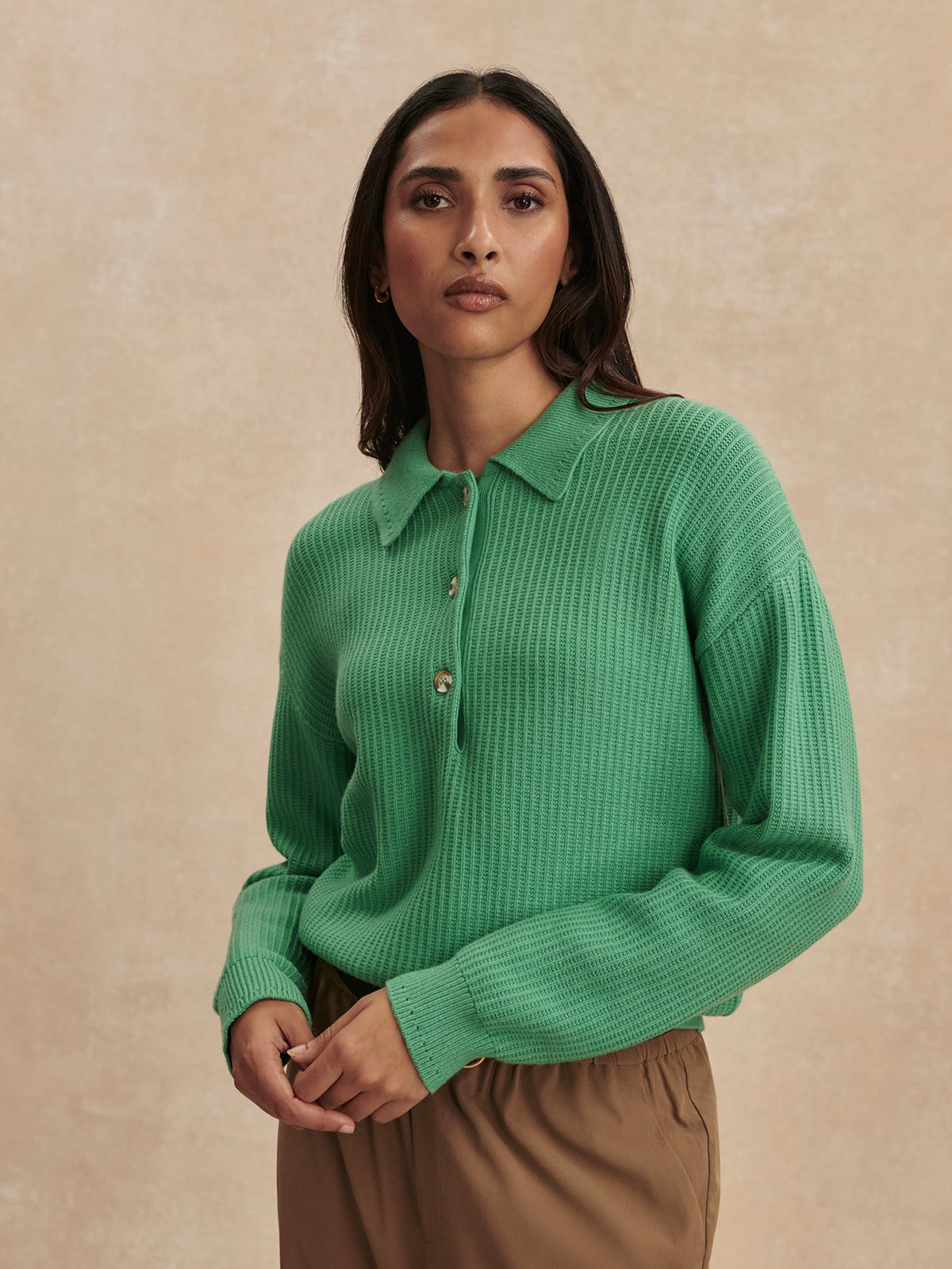 Marlie Polo Knit Sweater | Varley New