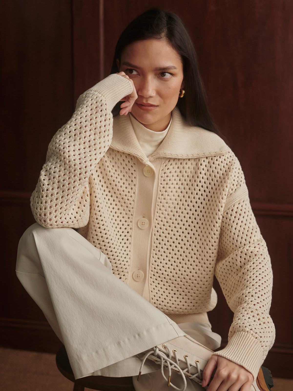 Myrtle Knit Cardigan | Varley Premium