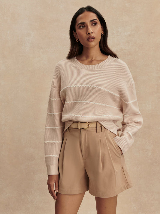 Meryl Stripe Knit Sweater | Varley Exclusive