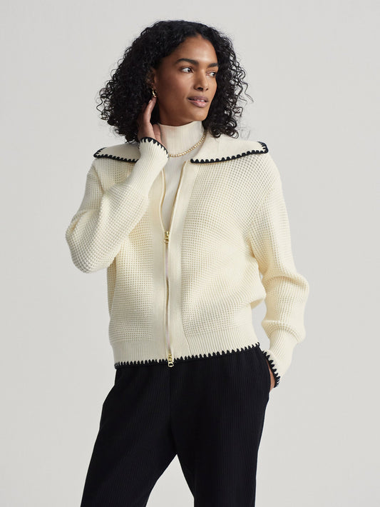Sibley Soft Knit Jacket | Varley Everyday
