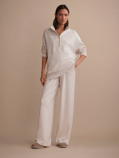 Molly Half Zip Longline Sweat | Varley Featured