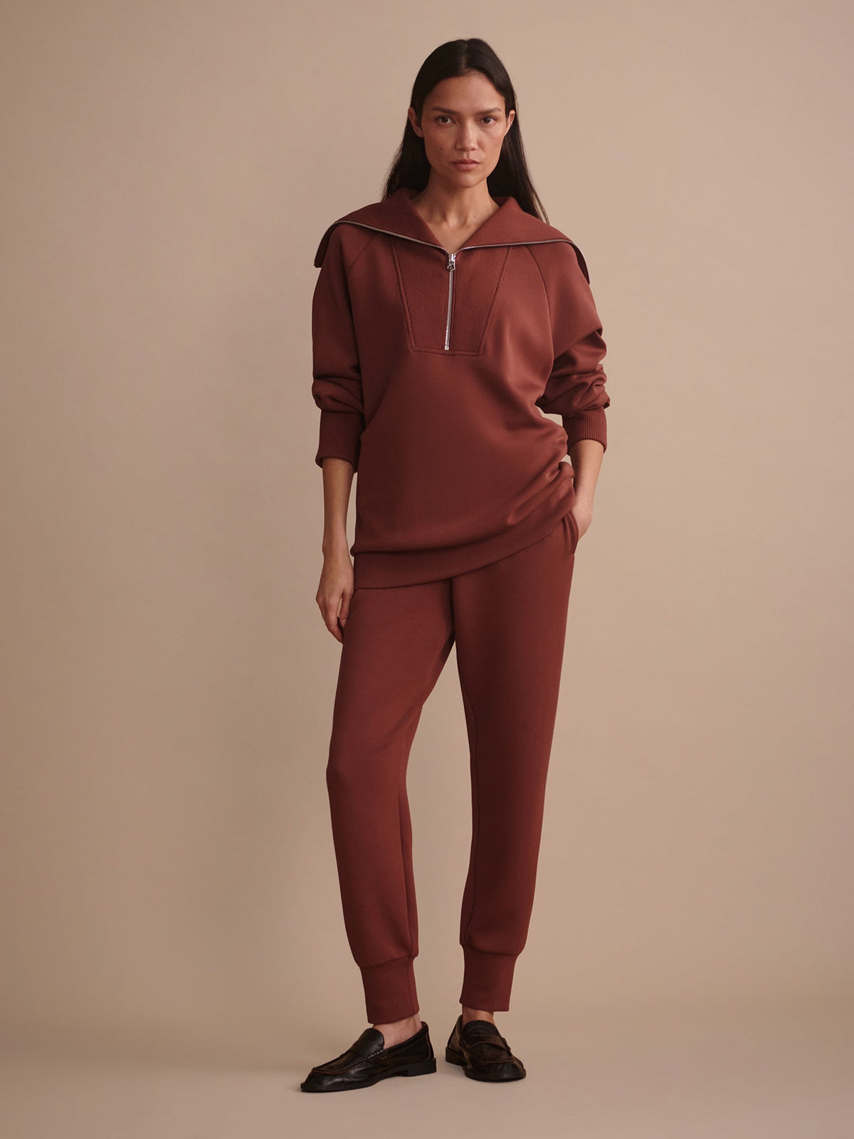 Xina Half Zip Longline Sweat | Varley Recommended