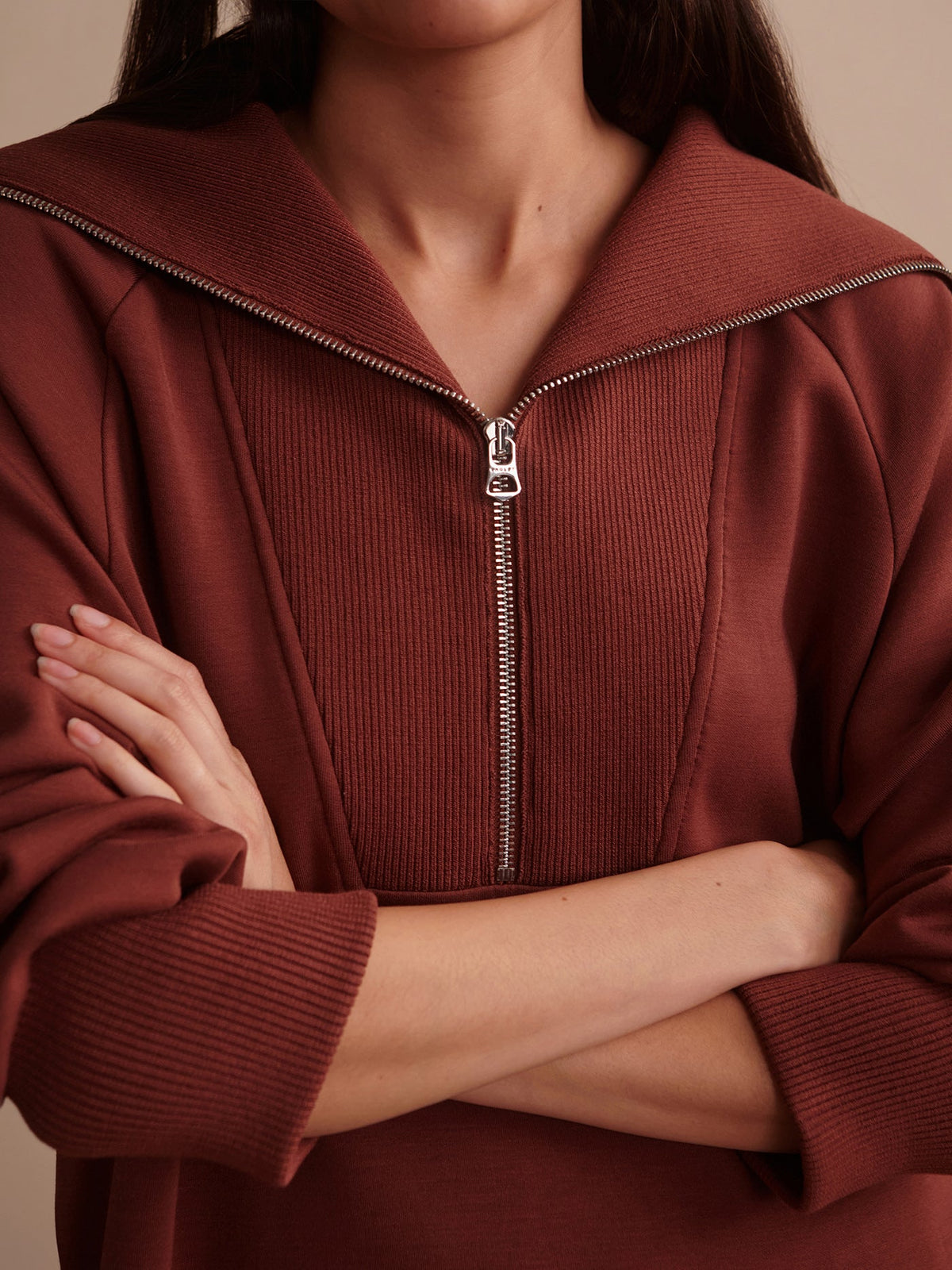 Xina Half Zip Longline Sweat | Varley Recommended