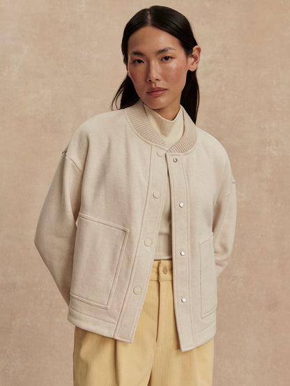 Khai Cropped Jacket | Varley Premium