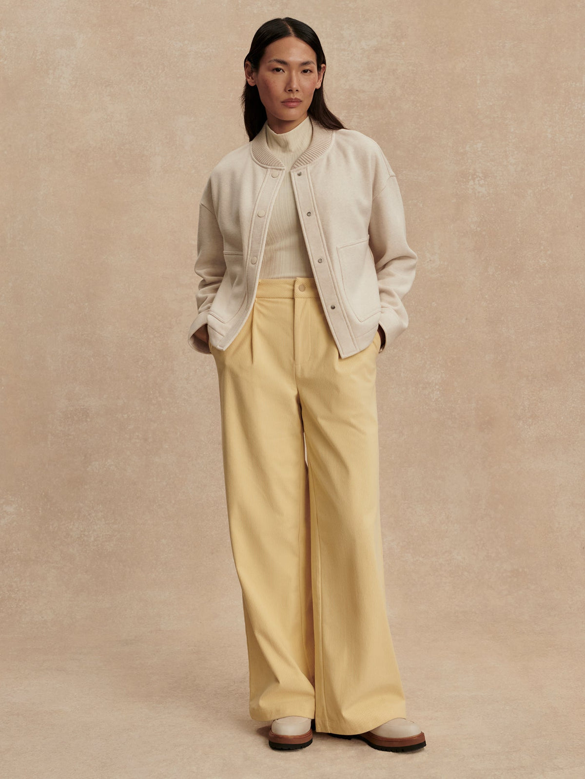 Khai Cropped Jacket | Varley Premium